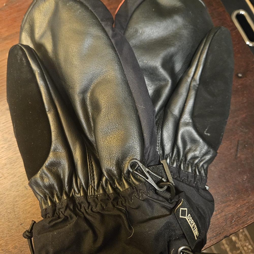 Burton Black and Multicolor Mittens - Picture 2 of 5